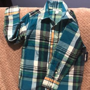 Boys Old Navy Plaid shirt. XS